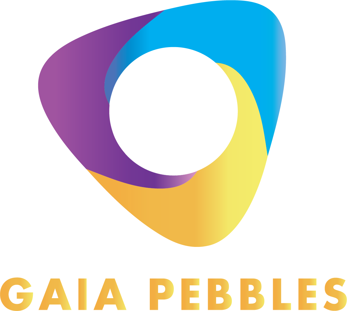 gaia pebbles logo transparent background