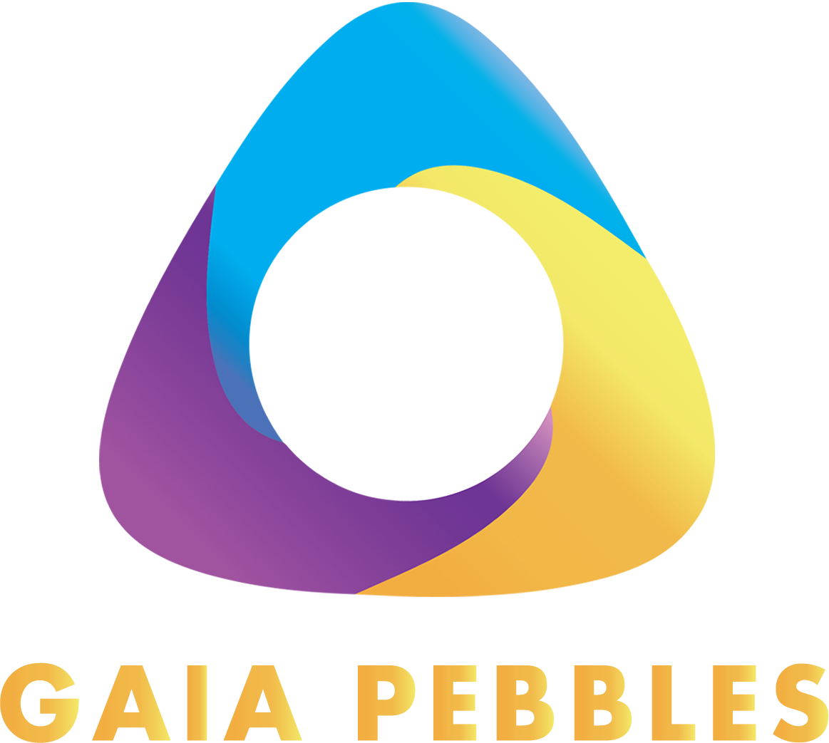 gaia pebbles logo transparent background